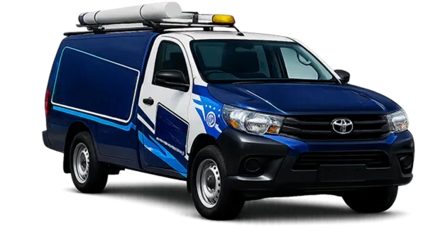 Service van on its way to a Seven Hills job